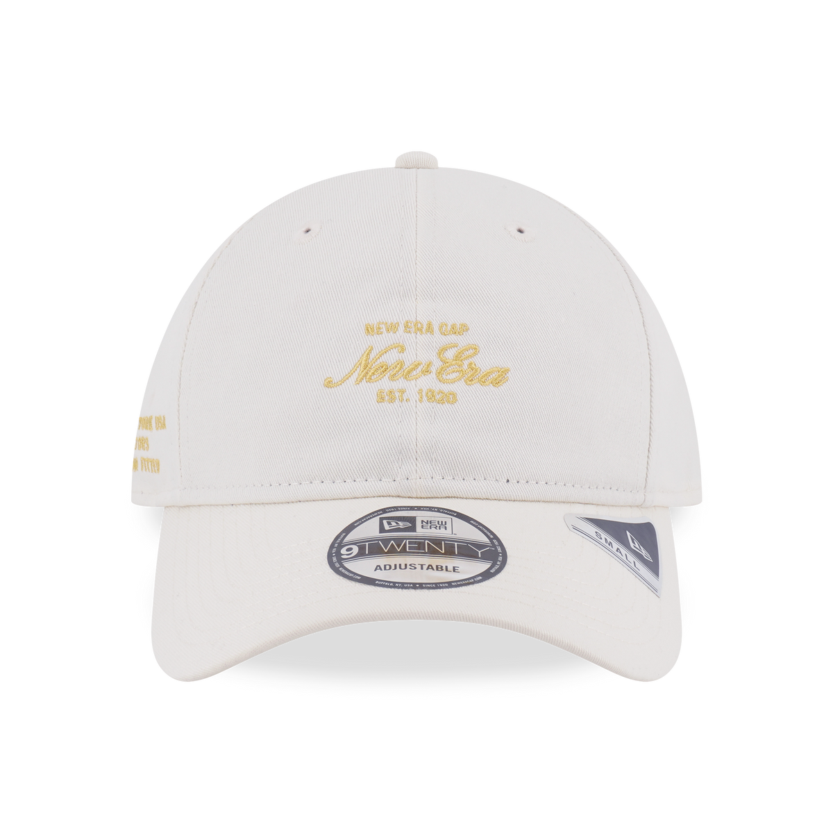 9TWENTY Small New Era Est. 1920 Chrome White Adjustable