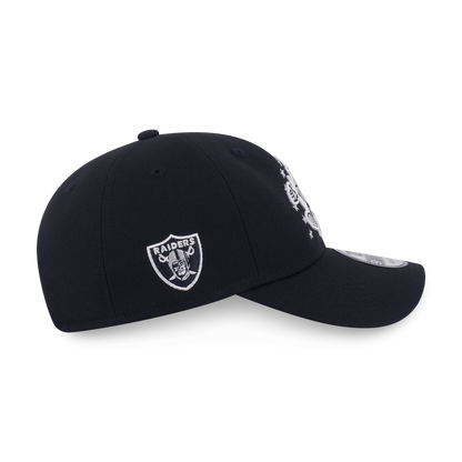 9FORTY Unstructured Las Vegas Raiders League Mix Cartoon Black Adjustable