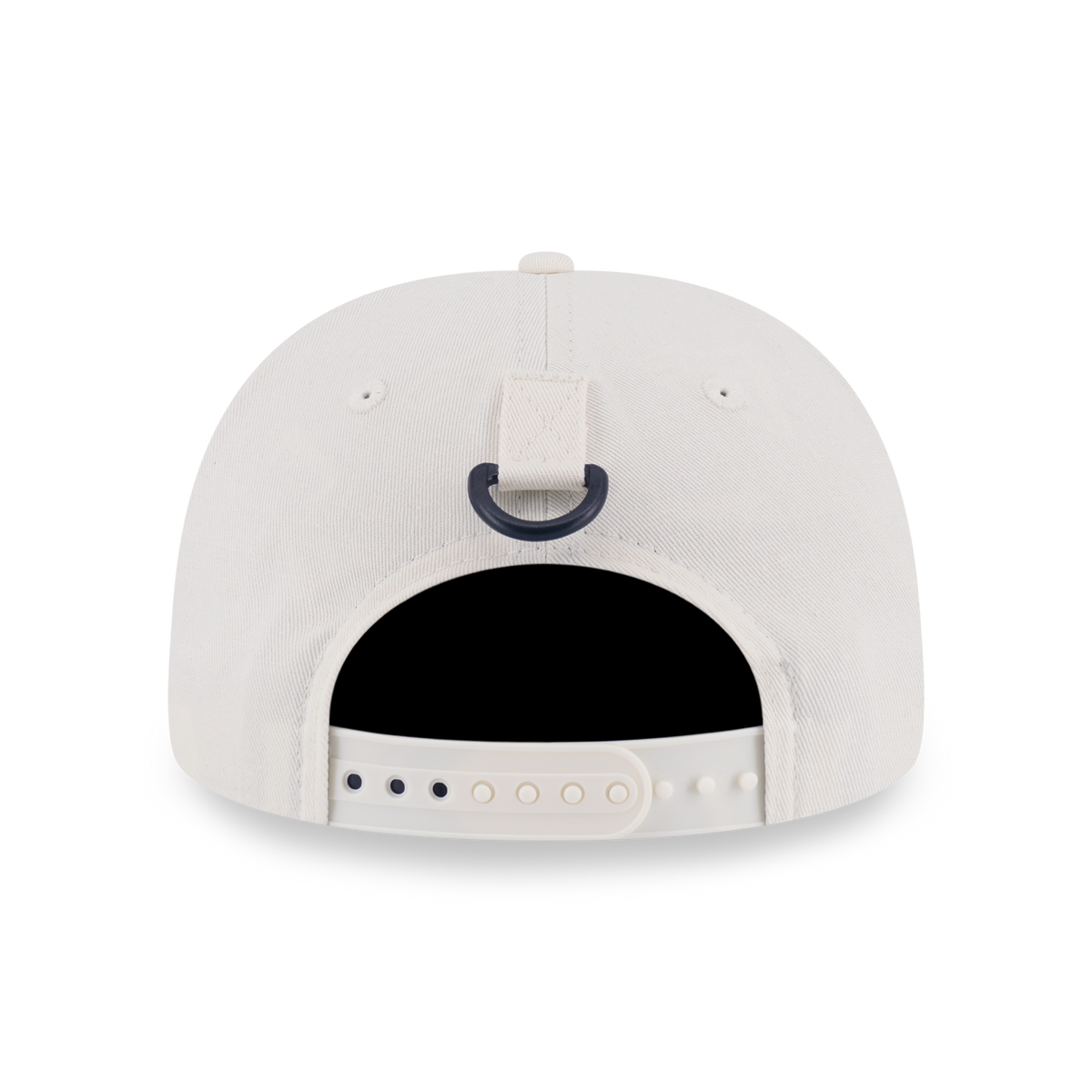 9FORTY A-Frame New Era Mountain Logo Chrome White Snapback