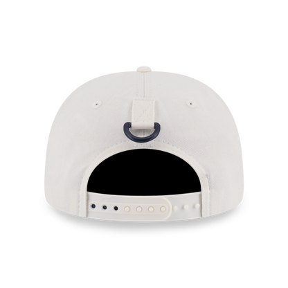 9FORTY A-Frame New Era Mountain Logo Chrome White Snapback