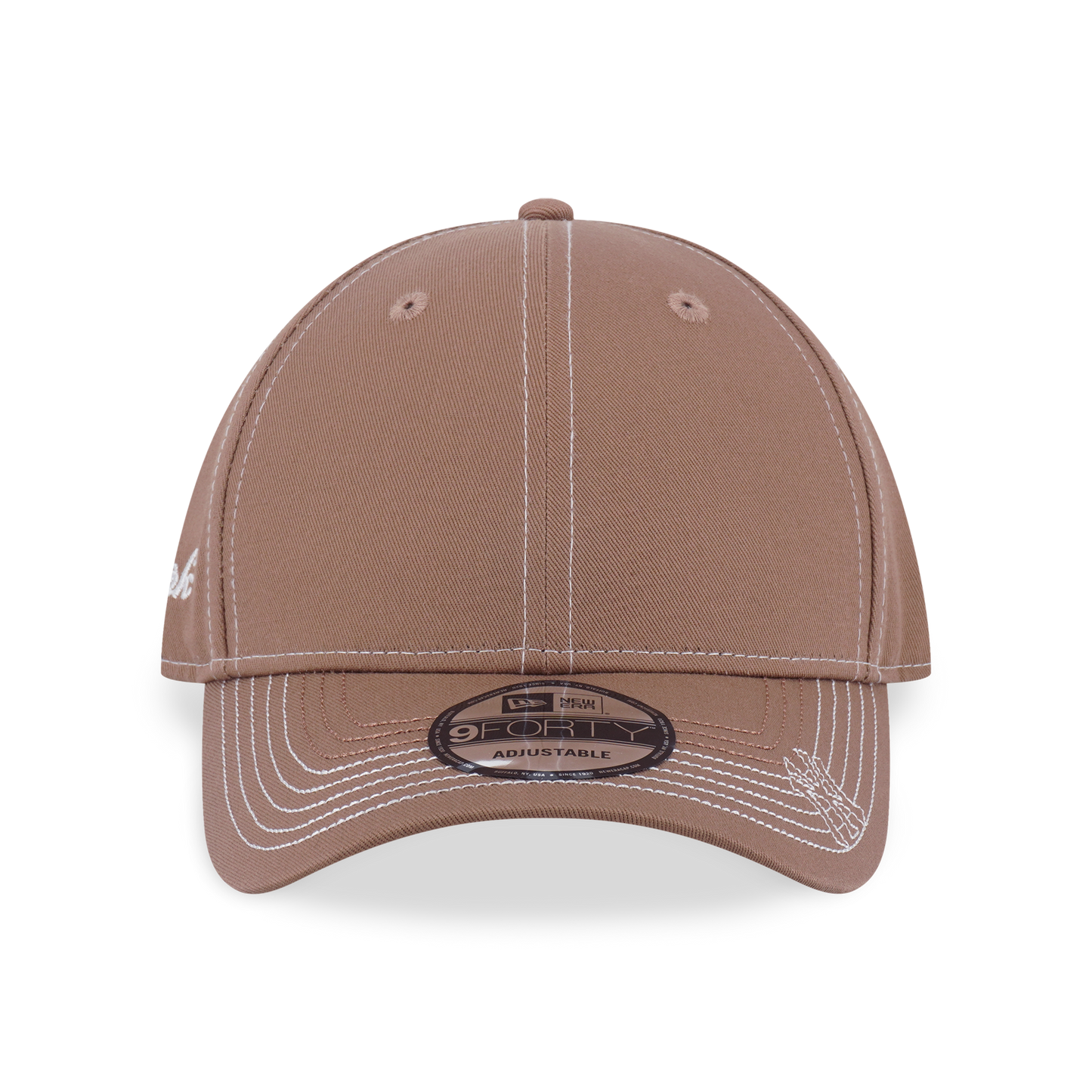 9FORTY New York Yankees MLB Contrast Stitching Khaki Adjustable