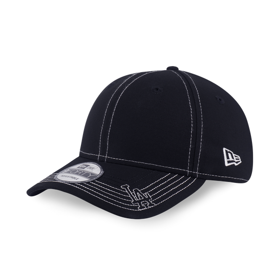 9FORTY Los Angeles Dodgers MLB Contrast Stitching Black Adjustable