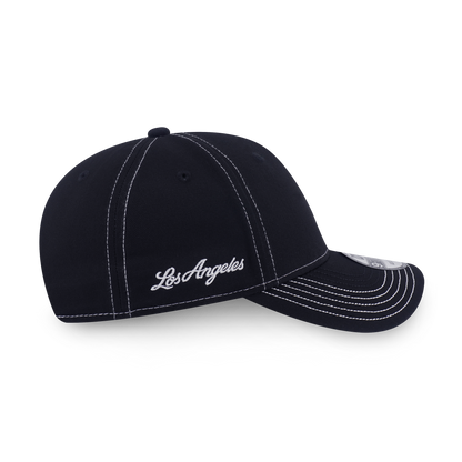 9FORTY Los Angeles Dodgers MLB Contrast Stitching Black Adjustable