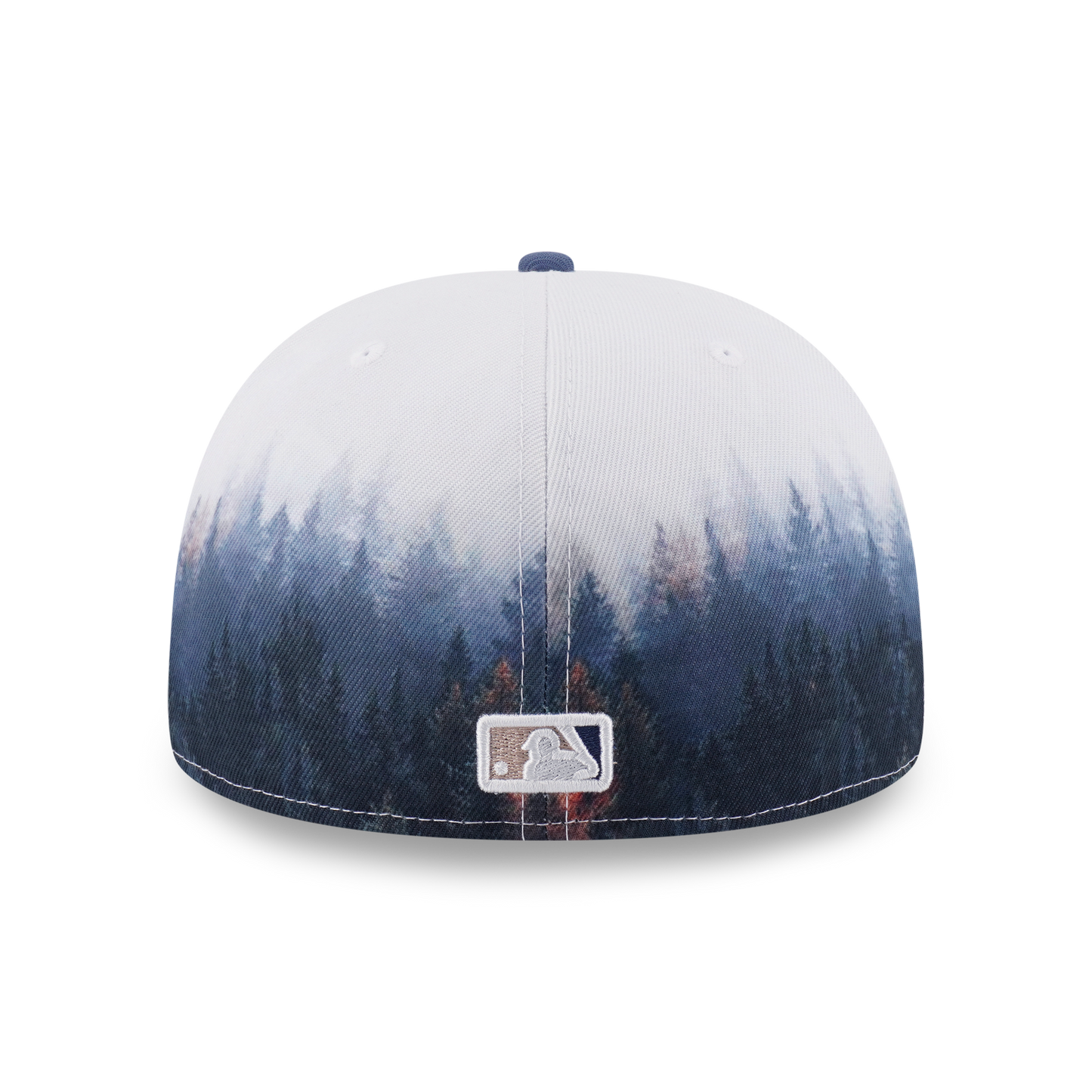59FIFTY Los Angeles Dodgers Forest 2-Tone Muted Indigo Visor All-Over Print Fitted
