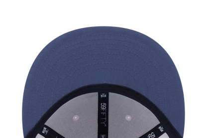 59FIFTY Los Angeles Dodgers Forest 2-Tone Muted Indigo Visor All-Over Print Fitted