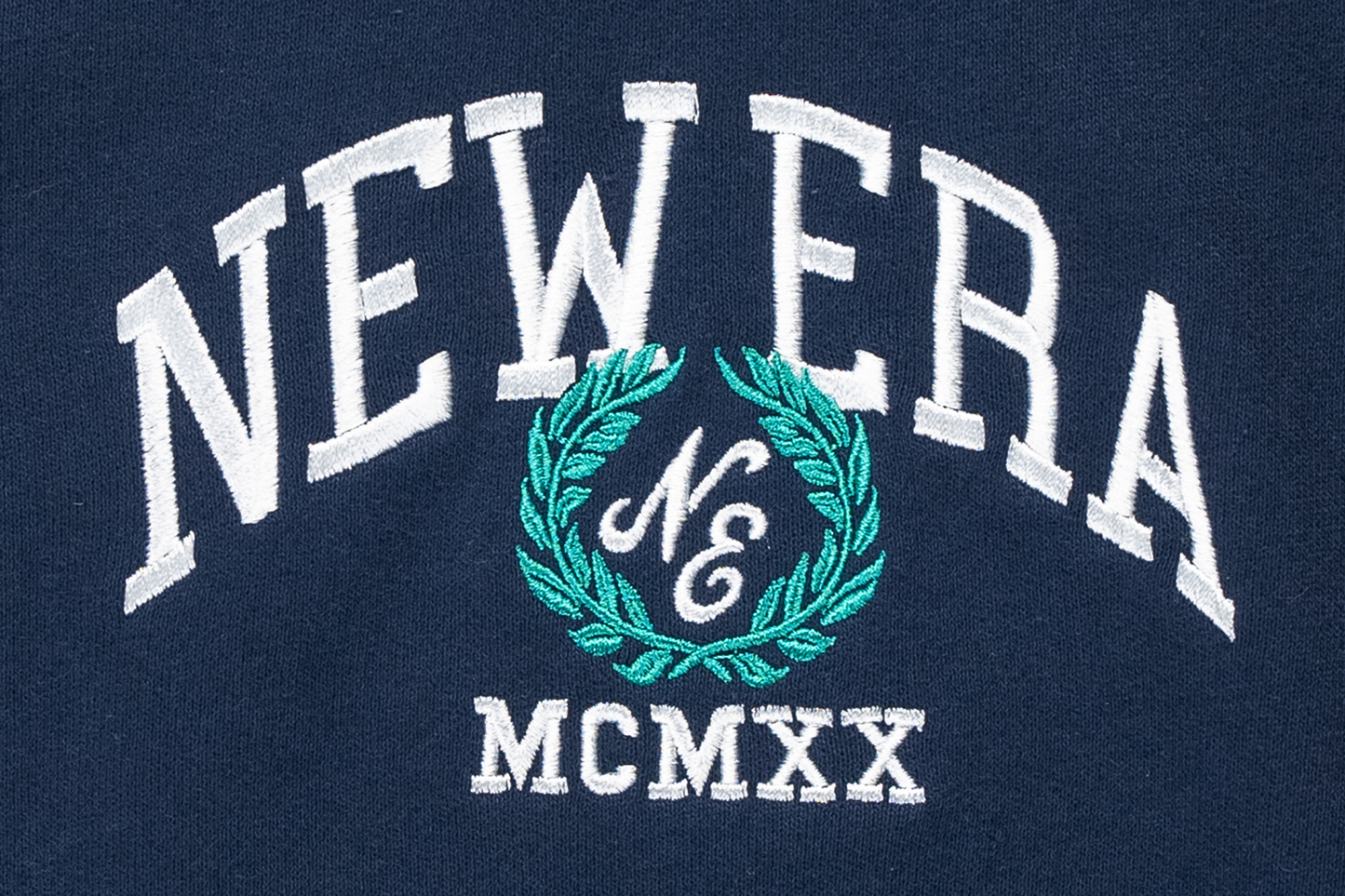 Women New Era Street Class Oceanside Blue Women Half Zip Sweatshirt