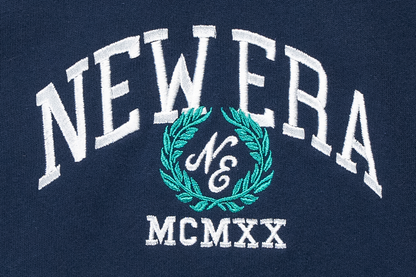 Women New Era Street Class Oceanside Blue Women Half Zip Sweatshirt