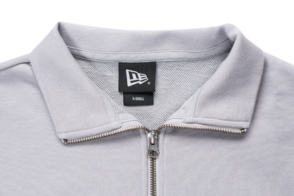 Women New Era Street Class Dolphin Gray Women Half Zip Sweatshirt