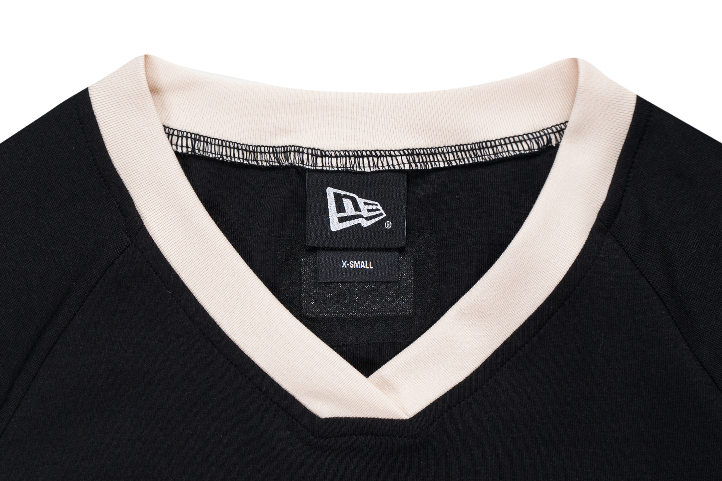 Women New Era Black Slim Fit Soccer Jersey