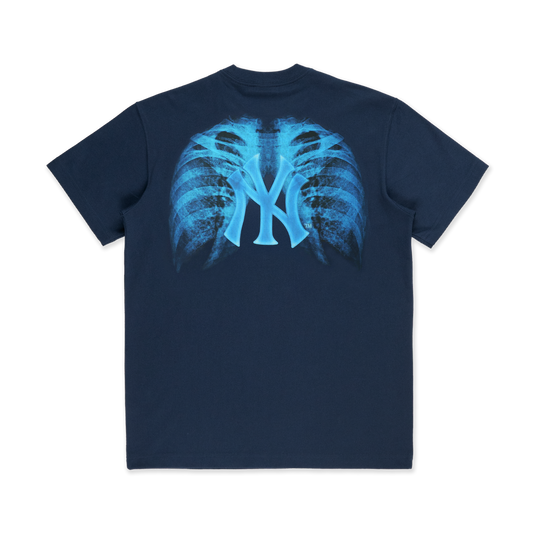 New York Yankees X-Ray Vision Oceanside Blue Short Sleeve T-Shirt