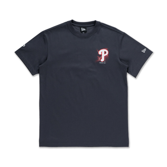 Philadelphia Phillies Rebellious Resistance Graphite Short Sleeve T-Shirt