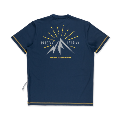 New Era Mountain Graphic Oceanside Blue Short Sleeve T-Shirt