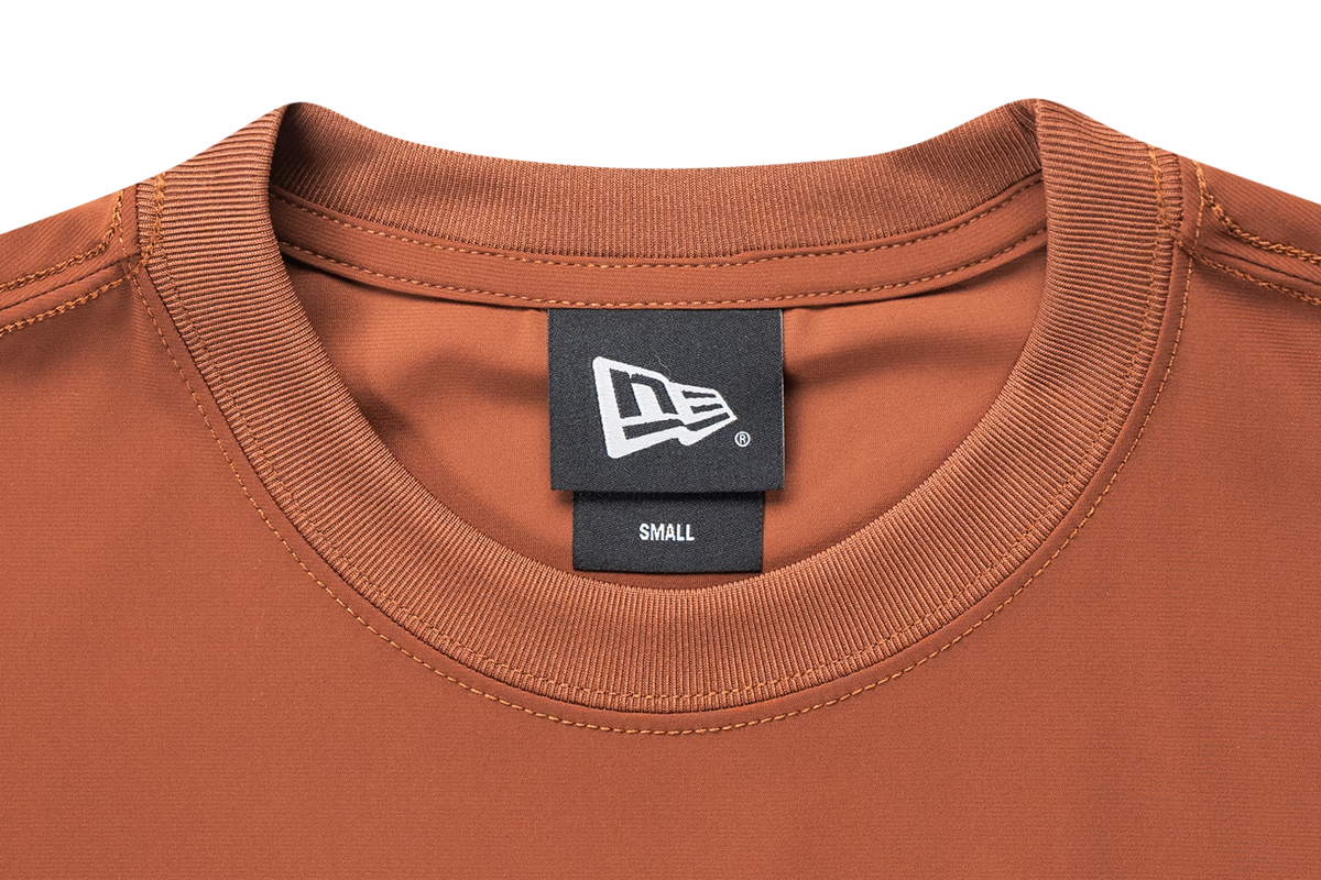 New Era Mountain Graphic Deep Auburn Brown Short Sleeve T-Shirt