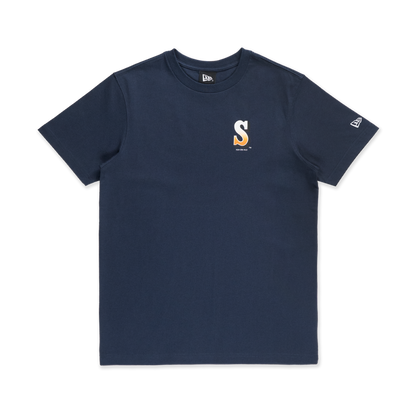 Seattle Mariner Cooperstown League Mix Oceanside Blue Short Sleeve T-Shirt