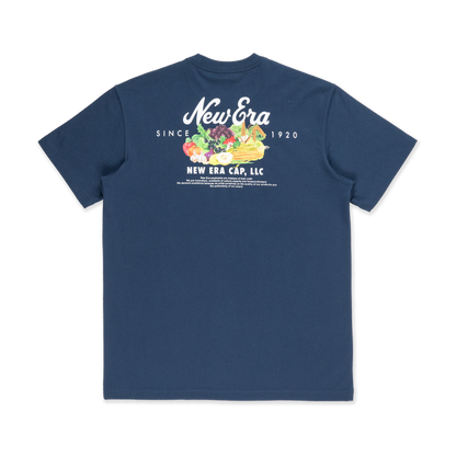New Era Harvest Merch Oceanside Blue Short Sleeve T-Shirt