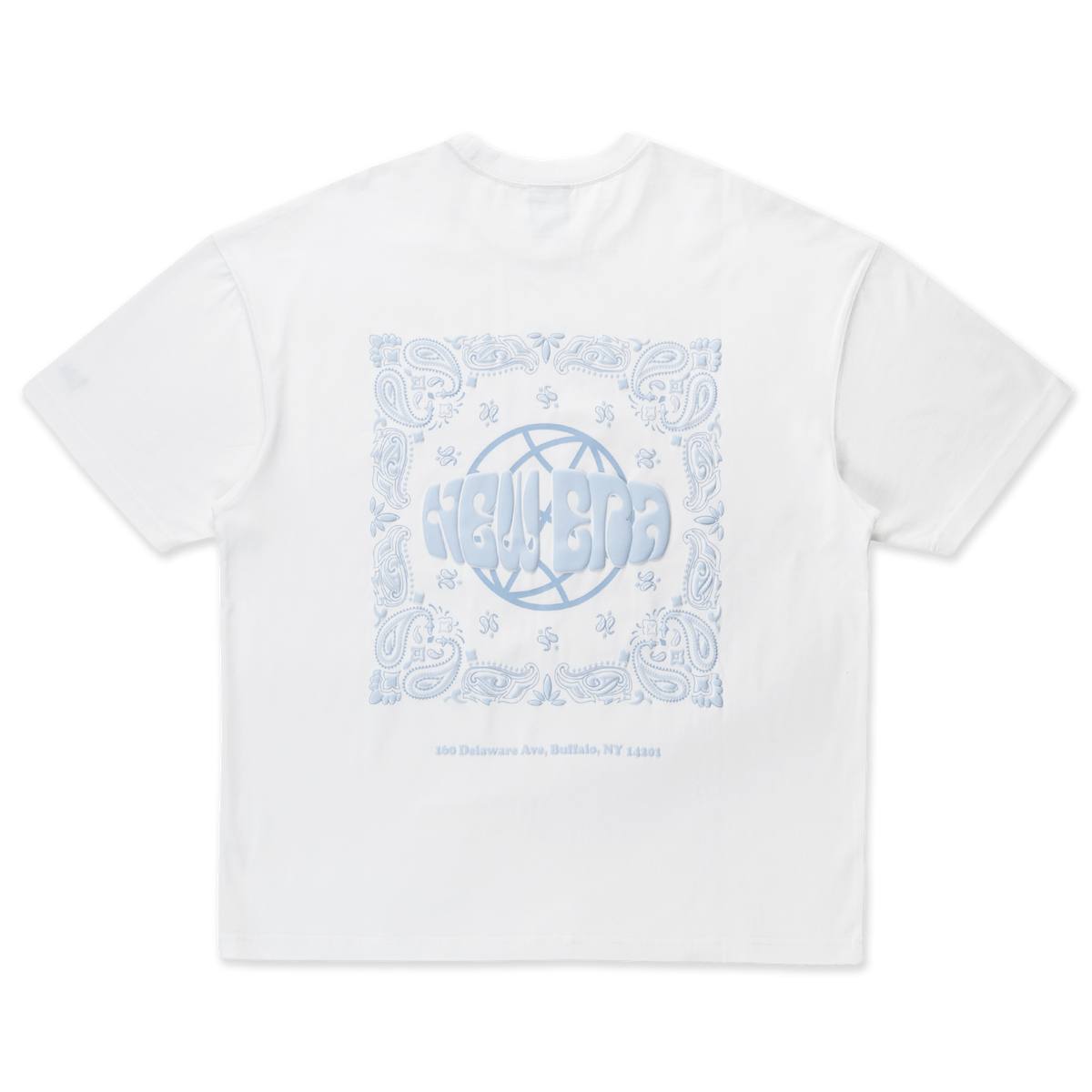 New Era Street Swing White Oversized Short Sleeve T-Shirt