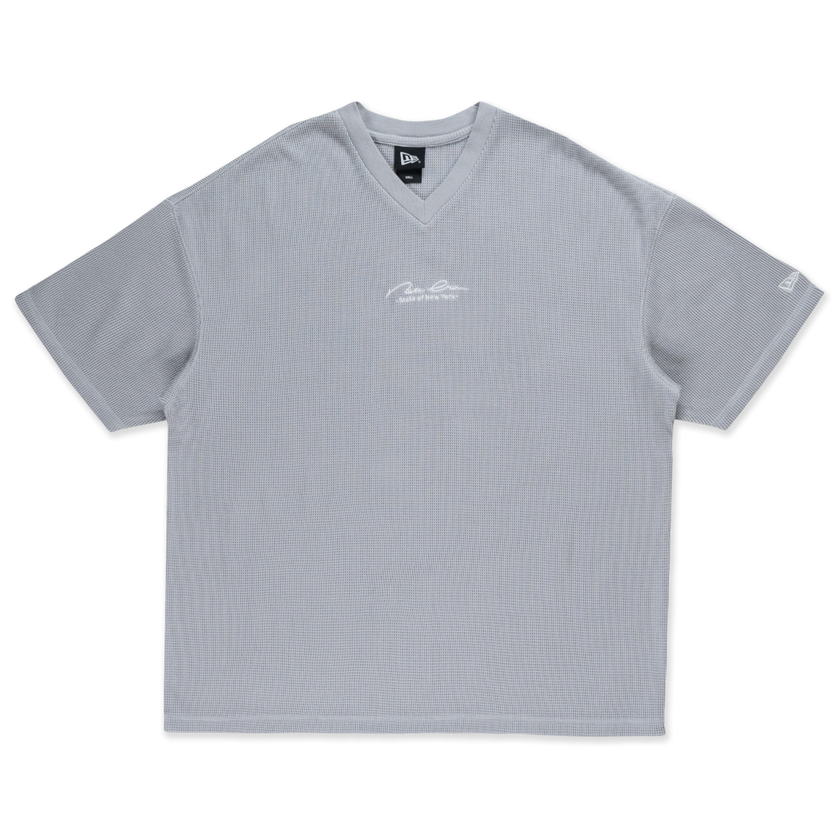 New Era Basic Dolphin Gray Oversized Short Sleeve T-Shirt