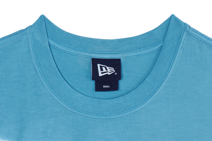 New Era Basic Tie Dyed Blue Foam Oversized Short Sleeve T-Shirt