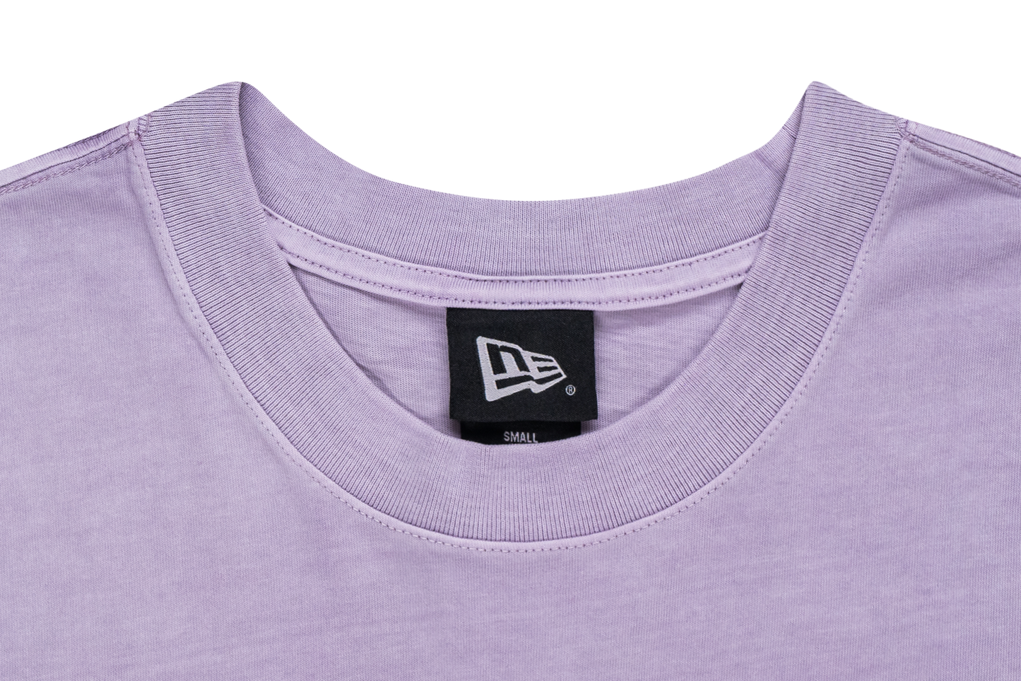 New Era 90S Vibe Washed Soft Lavender Oversized Short Sleeve T-Shirt