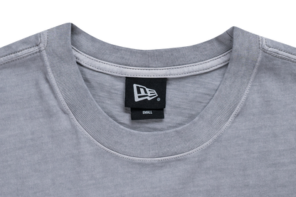 New Era 90S Vibe Washed Dolphin Gray Oversized Short Sleeve T-Shirt