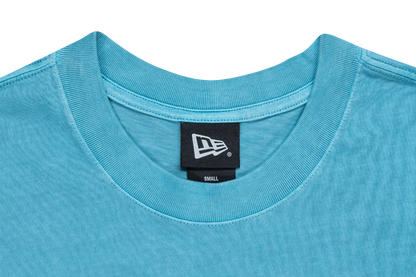 New Era 90S Vibe Washed Blue Foam Oversized Short Sleeve T-Shirt