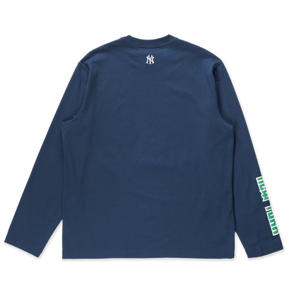 New York Yankees Rebellious Resistance Oceanside Blue Long Sleeve T-Shirt