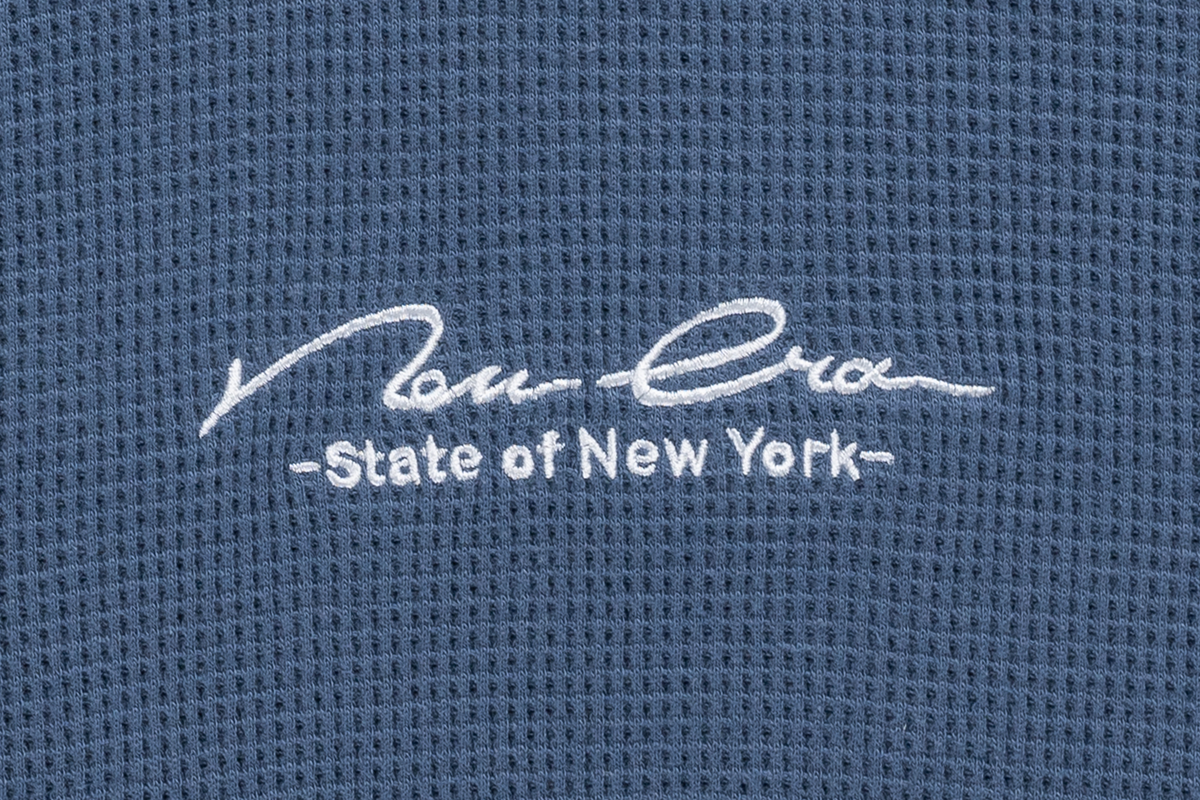 New Era Basic Muted Indigo Long Sleeve T-Shirt