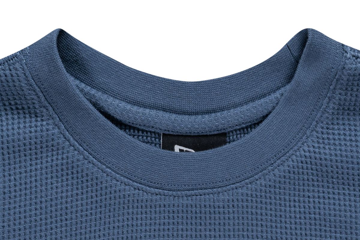 New Era Basic Muted Indigo Long Sleeve T-Shirt
