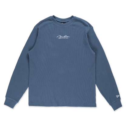 New Era Basic Muted Indigo Long Sleeve T-Shirt
