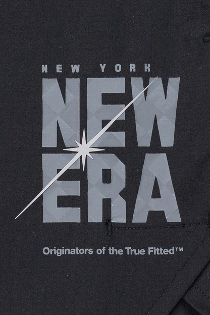 New Era Trail Runner Black Layered Shorts