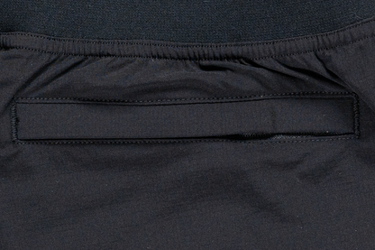 New Era Trail Runner Black Layered Shorts