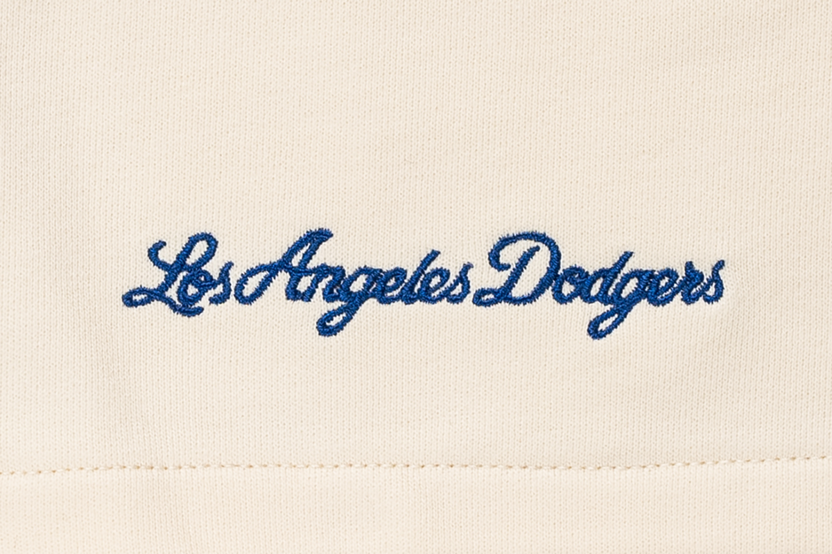Los Angeles Dodgers Harvest Merch Chrome White Knit Shorts