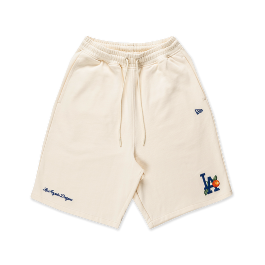 Los Angeles Dodgers Harvest Merch Chrome White Knit Shorts