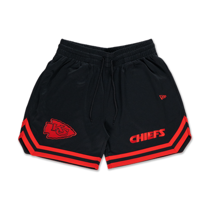 Kansas City Chiefs NFL Historic Black Basketball Shorts