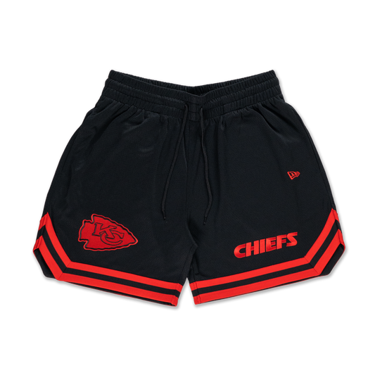 Kansas City Chiefs NFL Historic Black Basketball Shorts
