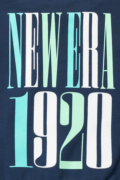 Women New Era 90S Vibe Oceanside Blue Crewneck Sweatshirt