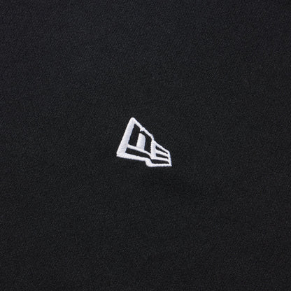 New Era Vertical Logo Black Long Sleeve Tech T-Shirt