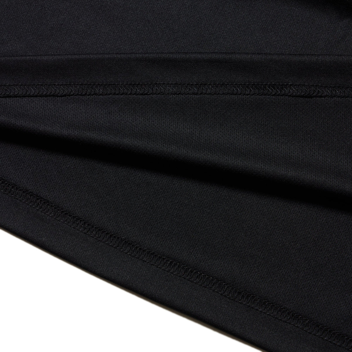 New Era Vertical Logo Black Long Sleeve Tech T-Shirt