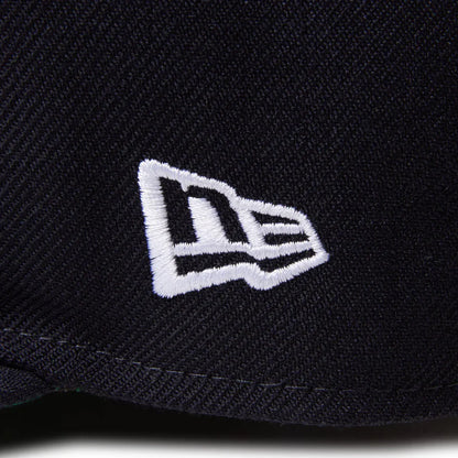 9FIFTY Soft Buckram New York Yankees Cooperstown MLB Double Logo Navy Snapback