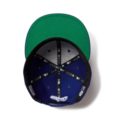 9FIFTY Soft Buckram Los Angeles Dodgers Cooperstown MLB Double Logo Dark Royal Snapback