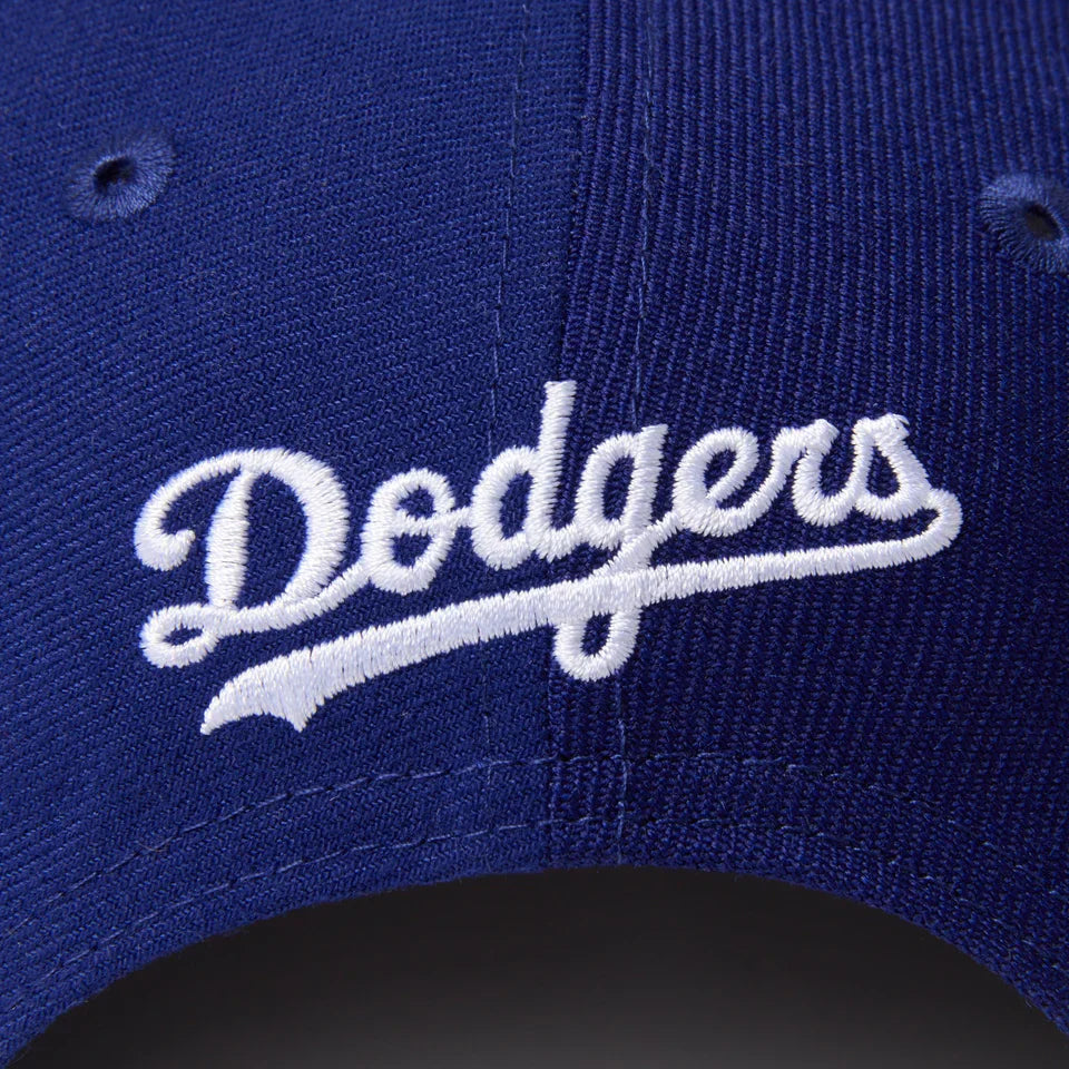 9FIFTY Soft Buckram Los Angeles Dodgers Cooperstown MLB Double Logo Dark Royal Snapback