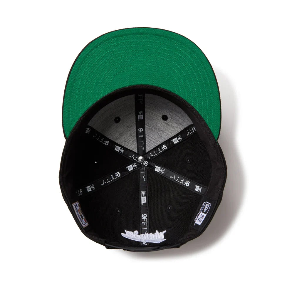 9FIFTY Soft Buckram Chicago White Sox Cooperstown MLB Double Logo Black Snapback
