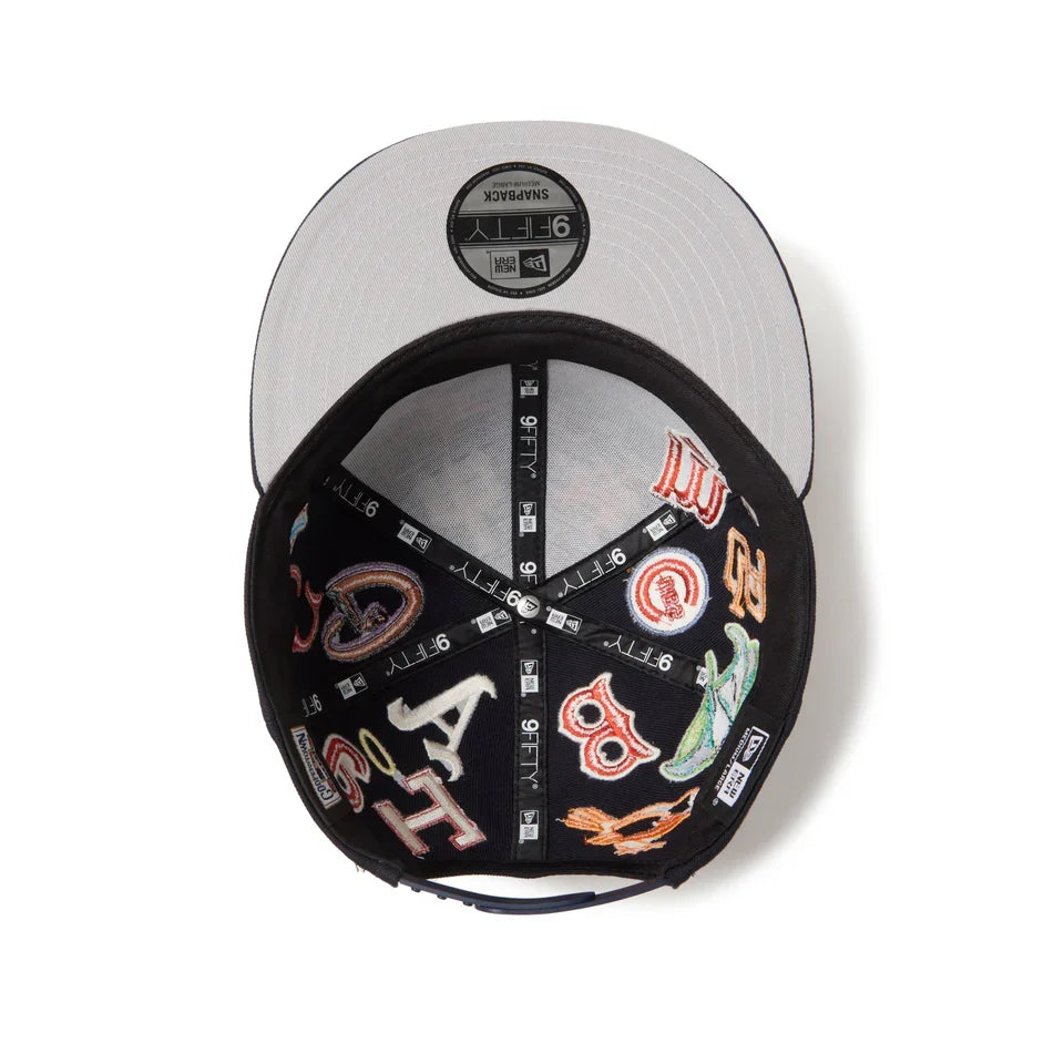 9FIFTY MLB League Allover Navy Snapback
