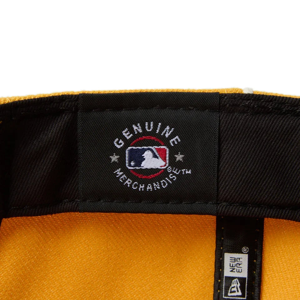 9FORTY A-Frame Los Angeles Dodgers MLB Piping 2-Tone Gold Chrome Snapback