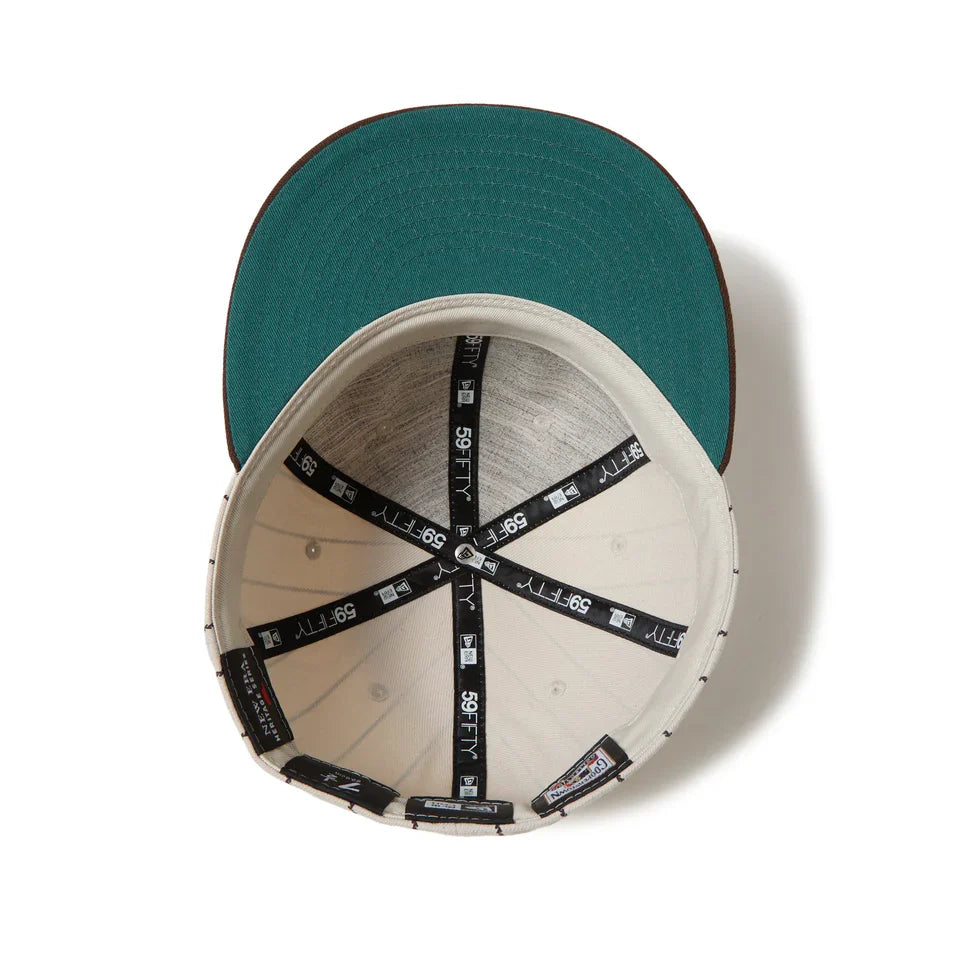 59FIFTY Soft Buckram New York Yankees Cooperstown Heritage Walnut Fitted