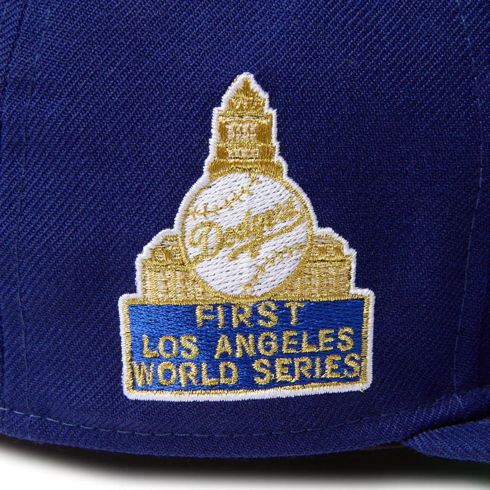 59FIFTY Los Angeles Dodgers Cooperstown MLB World Series Dark Royal Fitted