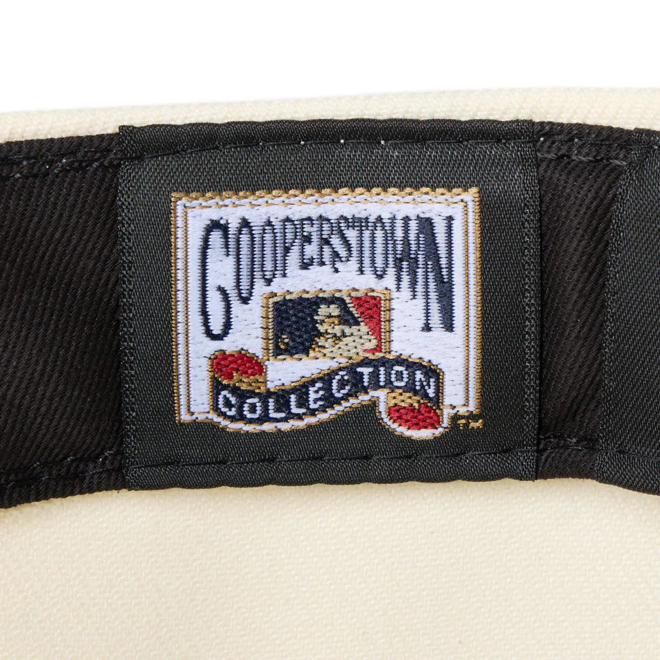 59FIFTY San Diego Padres Cooperstown MLB 2-Tone Wine Cork Burnt Wood Visor Fitted