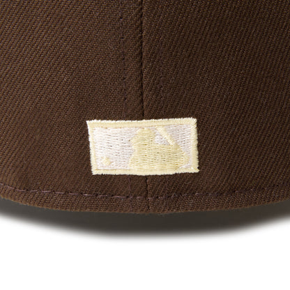 59FIFTY Arizona Diamondbacks Cooperstown Cold Brew Walnut Ivory Fitted