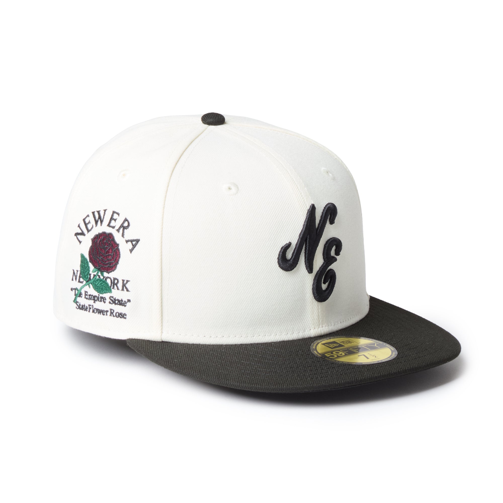 帽子 Chrome embroided black and white cap 59FIFTY Classic Logo Chrome Black Fitted – New Era Singapore
