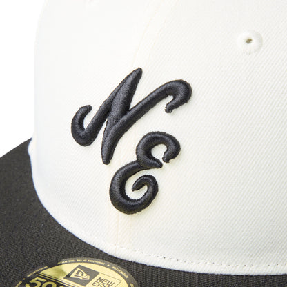 59FIFTY Classic Logo Chrome Black Fitted